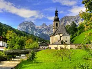 Най-красивите планини в света - Снимка Берхтесгаден в Алпите