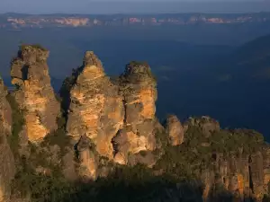 Природни Забележителности - Снимка Сините Планини в Австралия