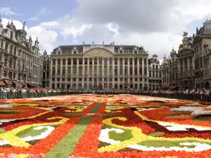Най-красивите градове по света - Снимка Централният площад в Брюксел