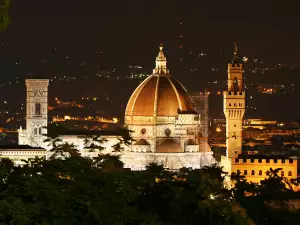 Florence at night