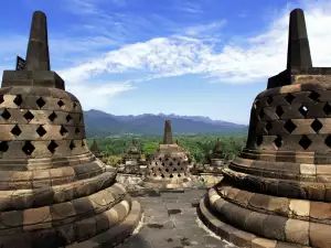 Исторически Забележителности - Снимка Боробудур, Индонезия