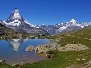 Най-красивите планини в света - Снимка Матерхорн в Швейцария