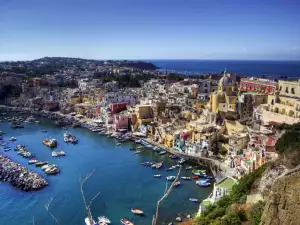 Романтични градове - Снимка Неапол Изглед