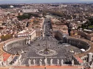 Най-красивите градове по света - Снимка Рим - Площад св. Петър
