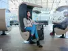 Кресла за тишина и безплатна йога на летището във Франкфурт