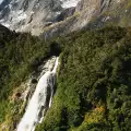 Bowen Falls в Нова Зеландия