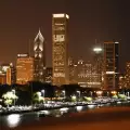 Чикаго нощем