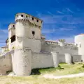 Замъкът Cuéllar в Сеговия, Испания