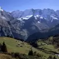 Връх Юнгфрау в швейцарските алпи
