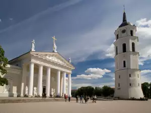 В центъра на Вилнюс