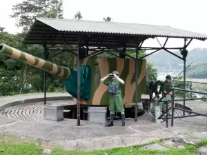 Крепостта Силосо в Сингапур