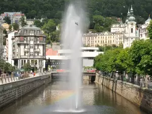 Карлови вари, река