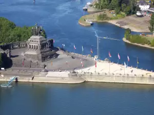Немския ъгъл в Кобленц