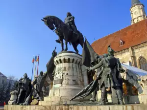 Статуя в Клуж Напока