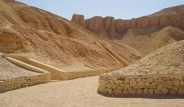 Мястото с гробницата на фараон Тутанкамон