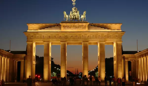 Бранденбургската Врата в Берлин