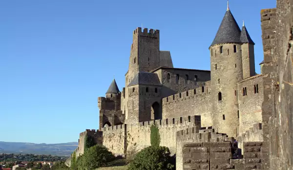 Замъкът Каркасон  във Франция