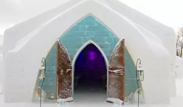 Най-красивите хотели от лед в света