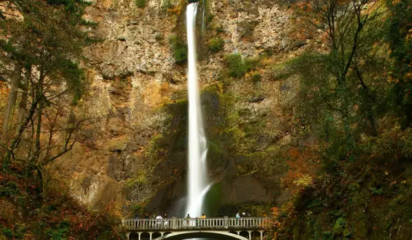 Multnomah Falls в Орегон, САЩ