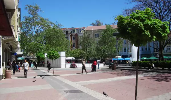Пловдив пешеходна зона