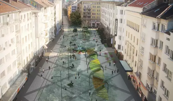 Ето как ще изглежда площад Славейков с новата визия