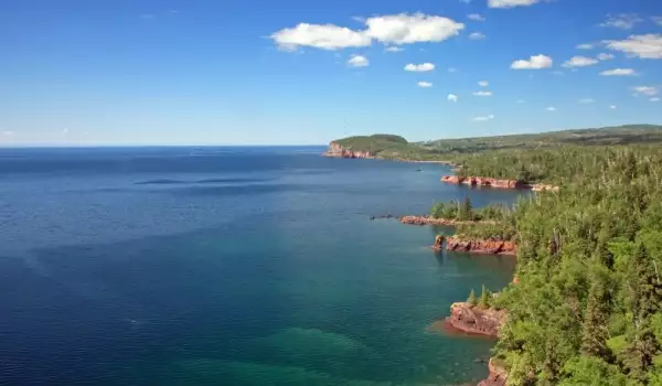 Езерото Superior в САЩ и Канада
