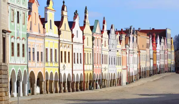 Старият град в Телч