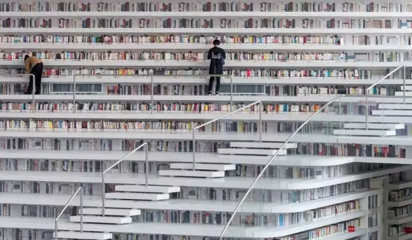 В Китай отвори най-голямата библиотека, която ще ви спре дъха