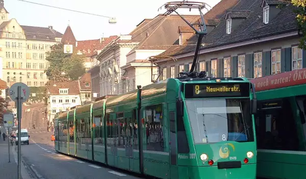 швейцарски трамваи